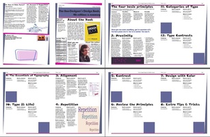 Thumbnail image of the original newsletter assignment submission