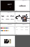 Thumbnail image of the 7 pages from the MoodBoard document